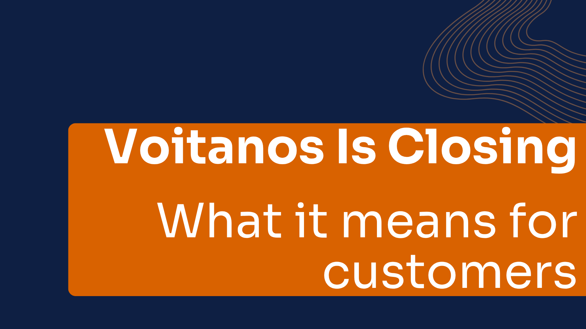 Voitanos Closing in 2026: What It Means for Customers Voitanos Closing in 2026: What It Means for Customers