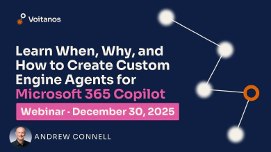Microsoft 365 Copilot Custom Engine Agent Overview