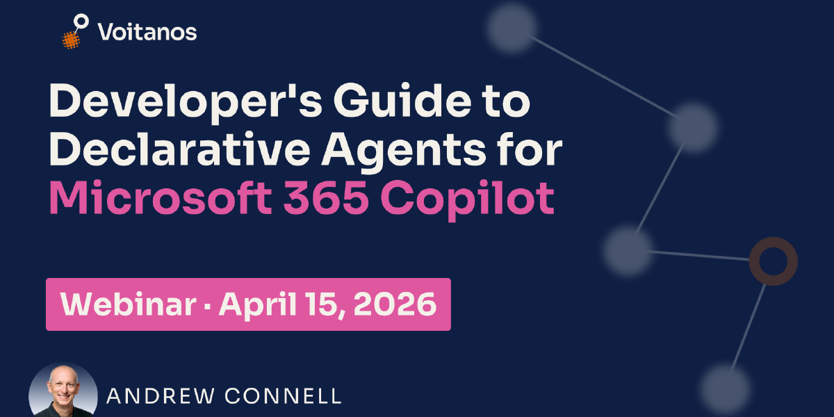 Developer's Guide to Declarative Agents for M365 Copilot