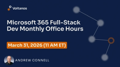 Microsoft 365 Fullstack Dev's Office Hours - March 2026