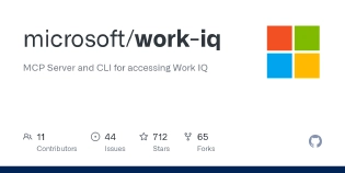 GitHub: microsoft/work-iq