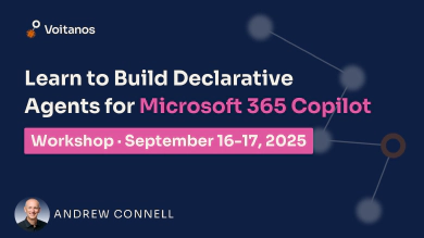 Workshop: Build Declarative Agents for Microsoft 365 Copilot