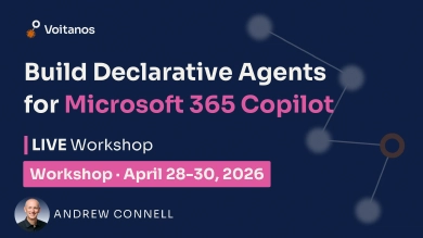 Workshop: Build Declarative Agents for Microsoft 365 Copilot