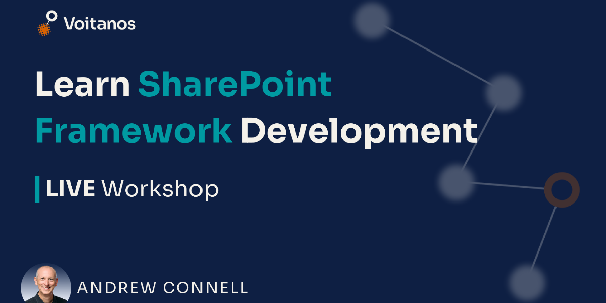 Workshop: Learn SharePoint Framework (SPFx) Development