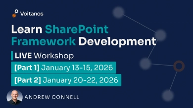 Workshop: Learn SharePoint Framework Development