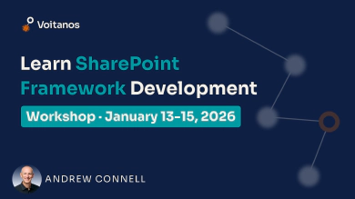 Workshop: Learn SharePoint Framework Development
